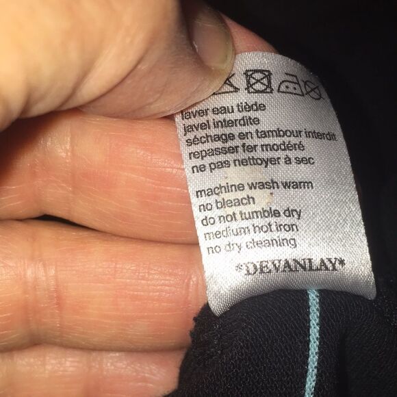 Blue stripe Lacoste Sport Authentic Devanlay Golf Polo Tennis Novak wears Shirt - Picture 5 of 5